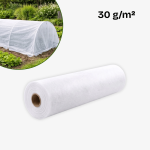 Agrowłóknina biała okrywowa 30 g/m² z filtrem UV