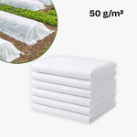 Agrowłóknina biała okrywowa 50 g/m² z filtrem UV