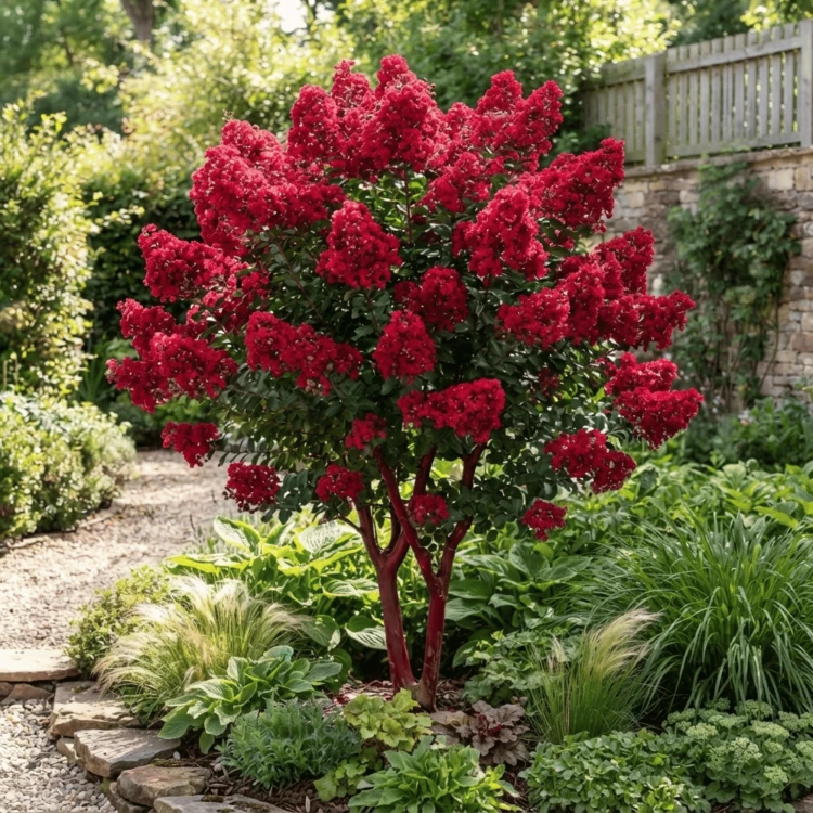 Lagerstroemia Dynamite - bez indyjski