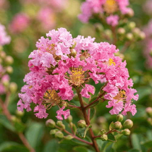 Lagerstroemia Pink - bez indyjski