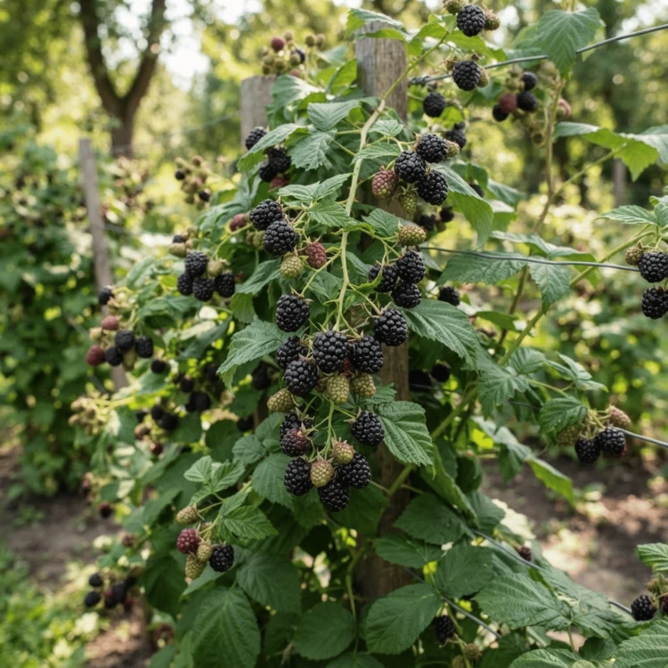 Malina czarna Black Jewel