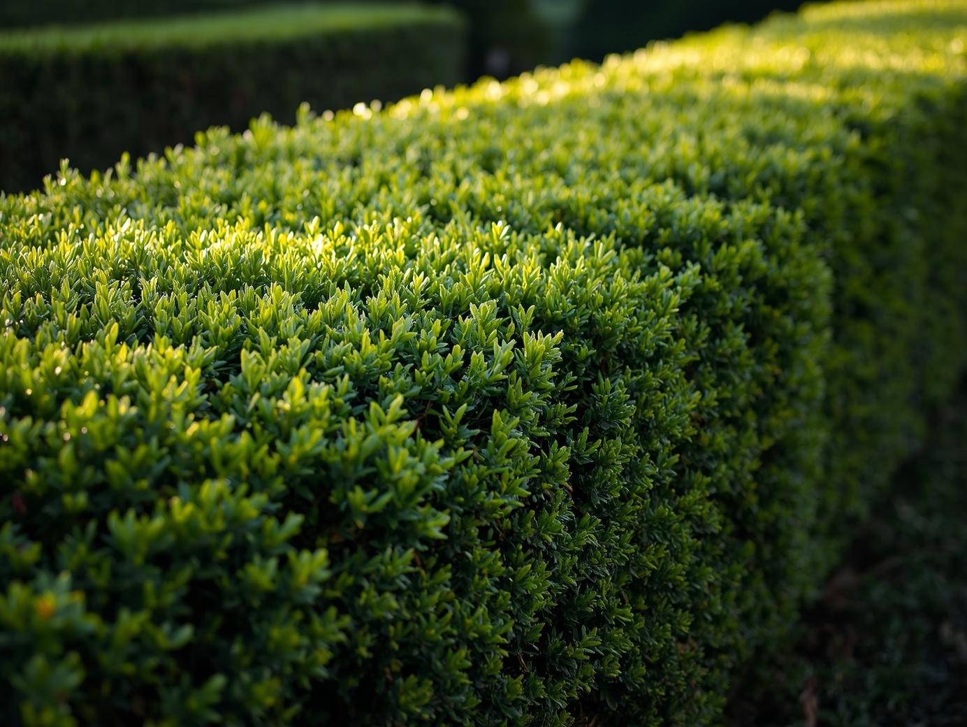 rośliny na żywopłot