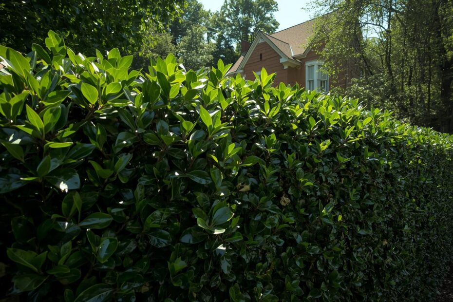 laurowiśnia żywopłot